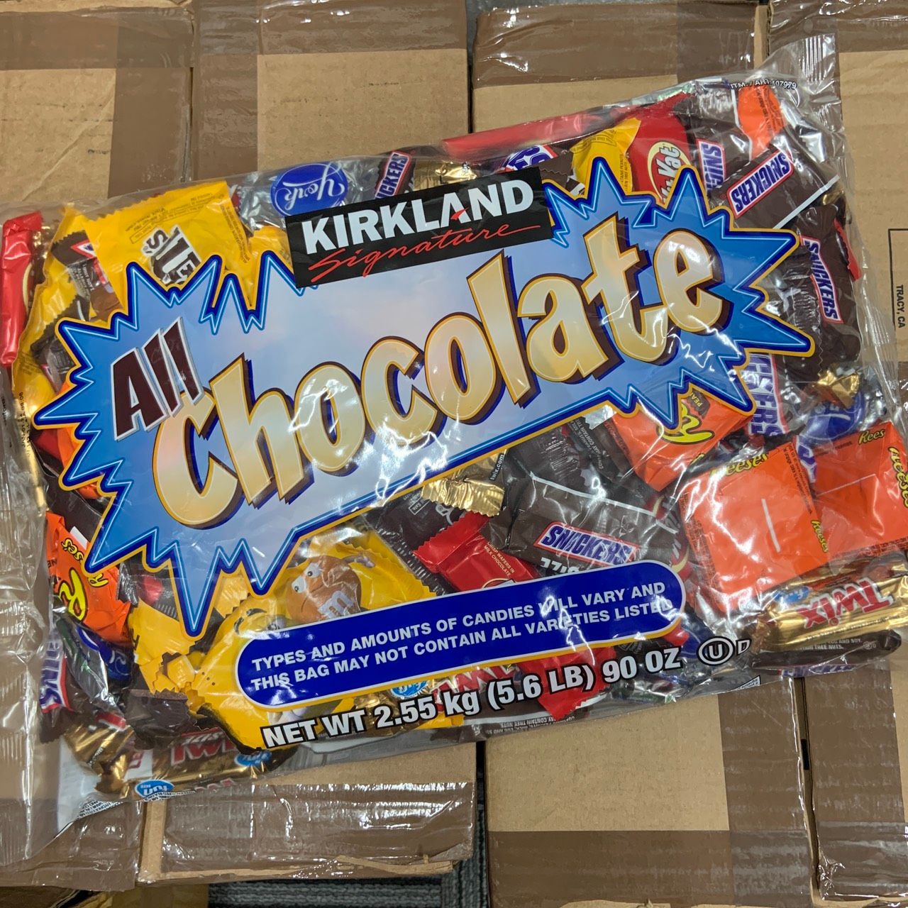 Kẹo Socola tổng hợp150 thanh - 2.55kg