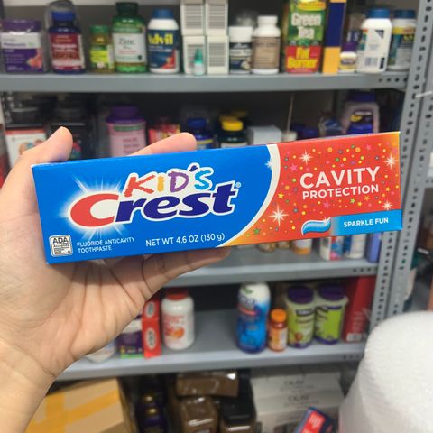  Kem đánh răng  dành cho trẻ em từ 2 tuổi Crest Kids Cavity Protection 