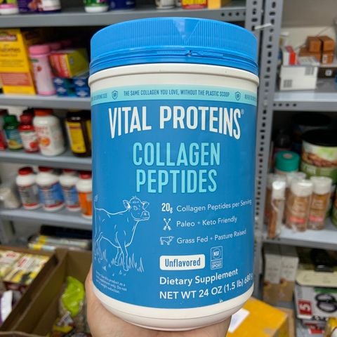  Bột collagen thủy phân Vital Proteins Collagen Peptides 