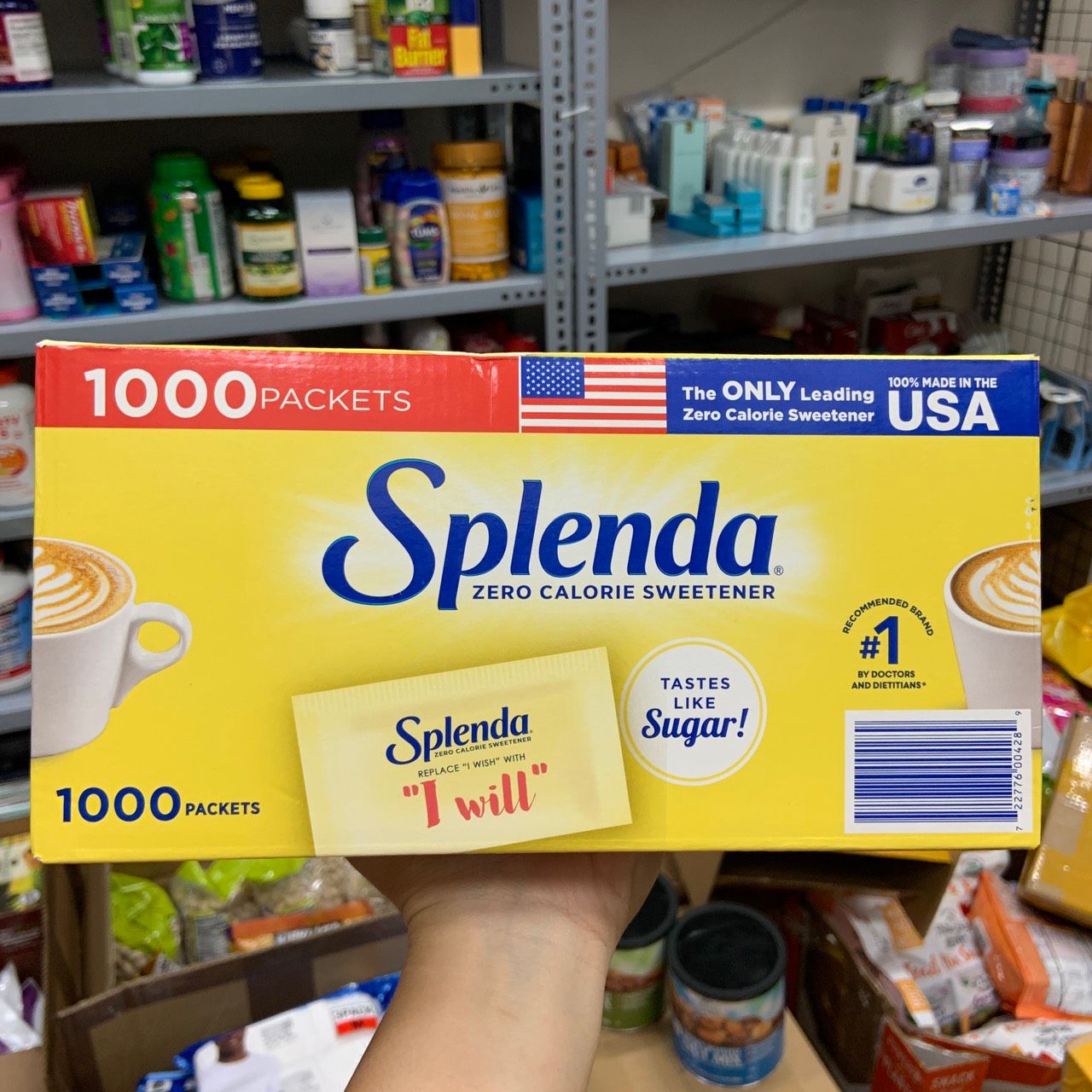 Đường ăn kiêng Splenda Zero Calorie Sweetener của Mỹ