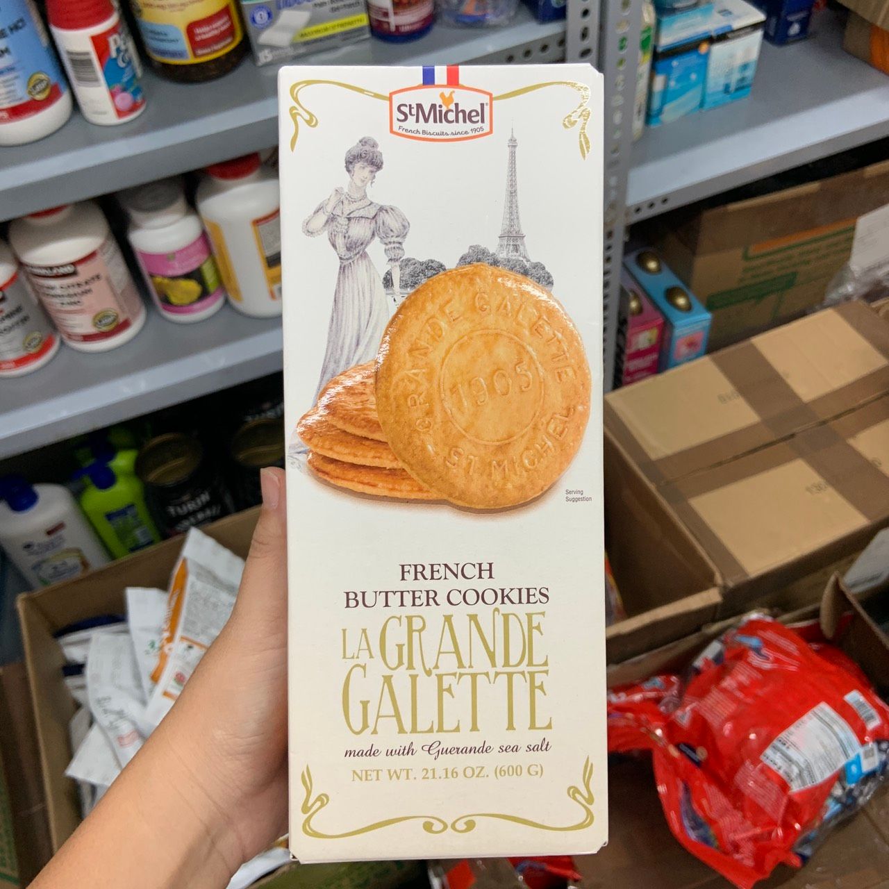 Bánh quy bơ La Grande Galette French Butter Cookies