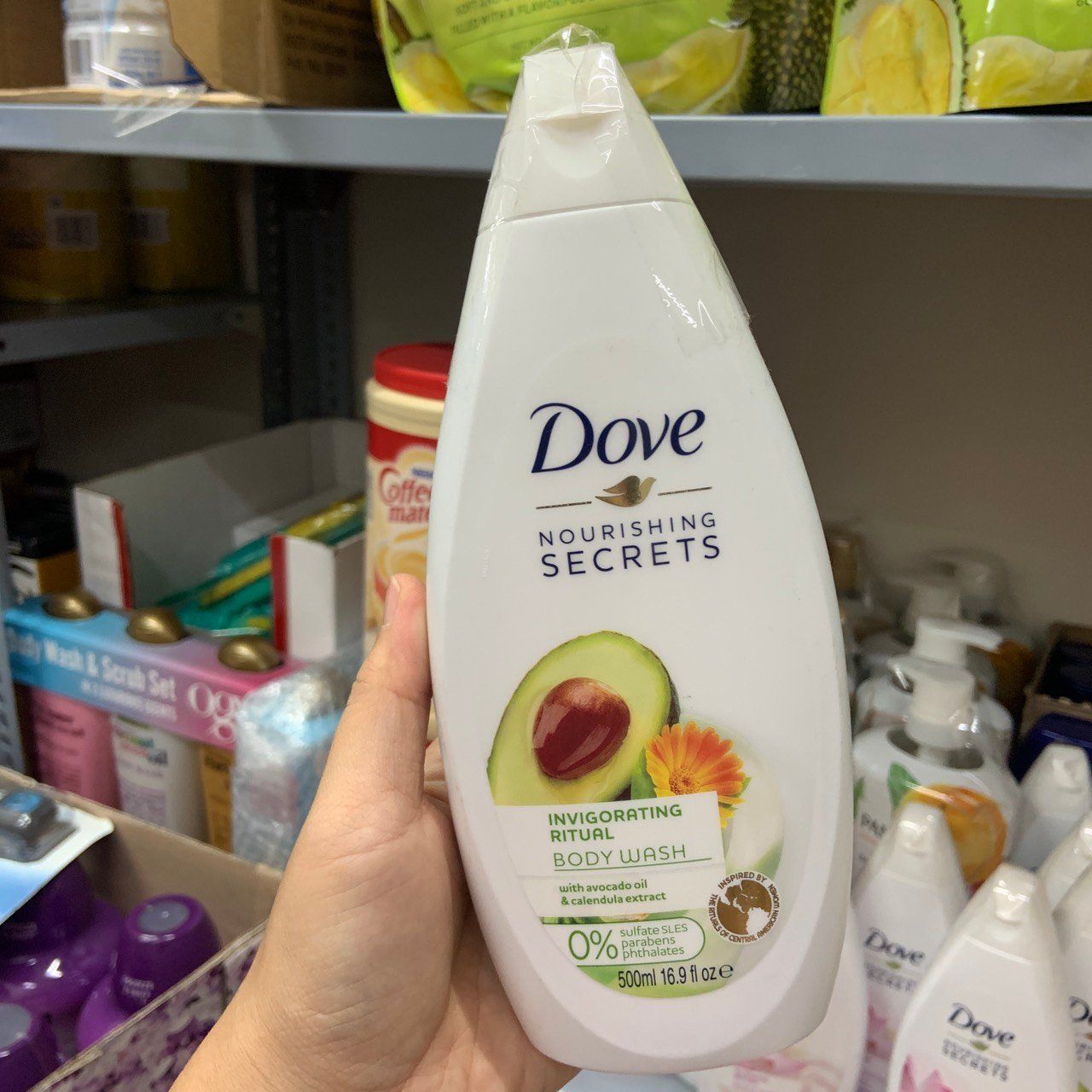 Sữa tắm Dove làm sạch da và dưỡng da mềm mại