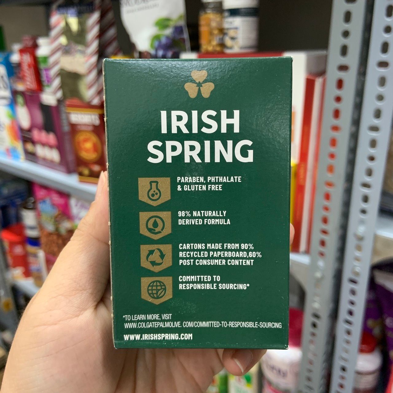 Xà phòng diệt khuẩn Irish Spring Original