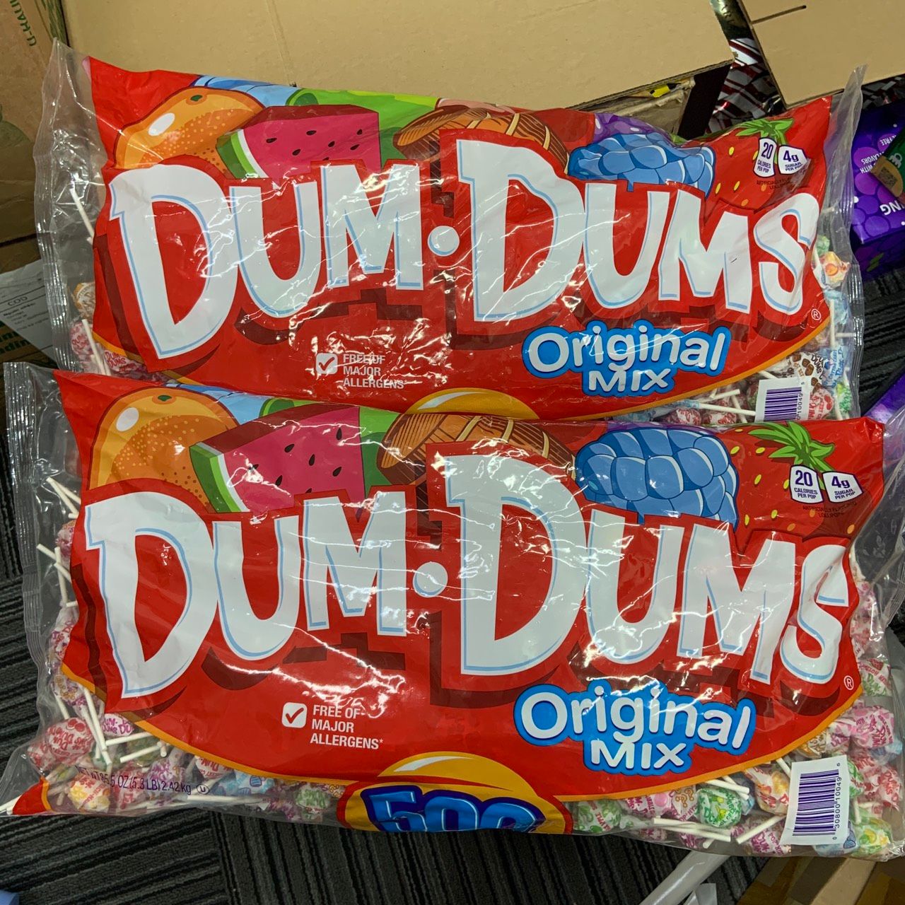 Kẹo mút Dum Dums Original Pops