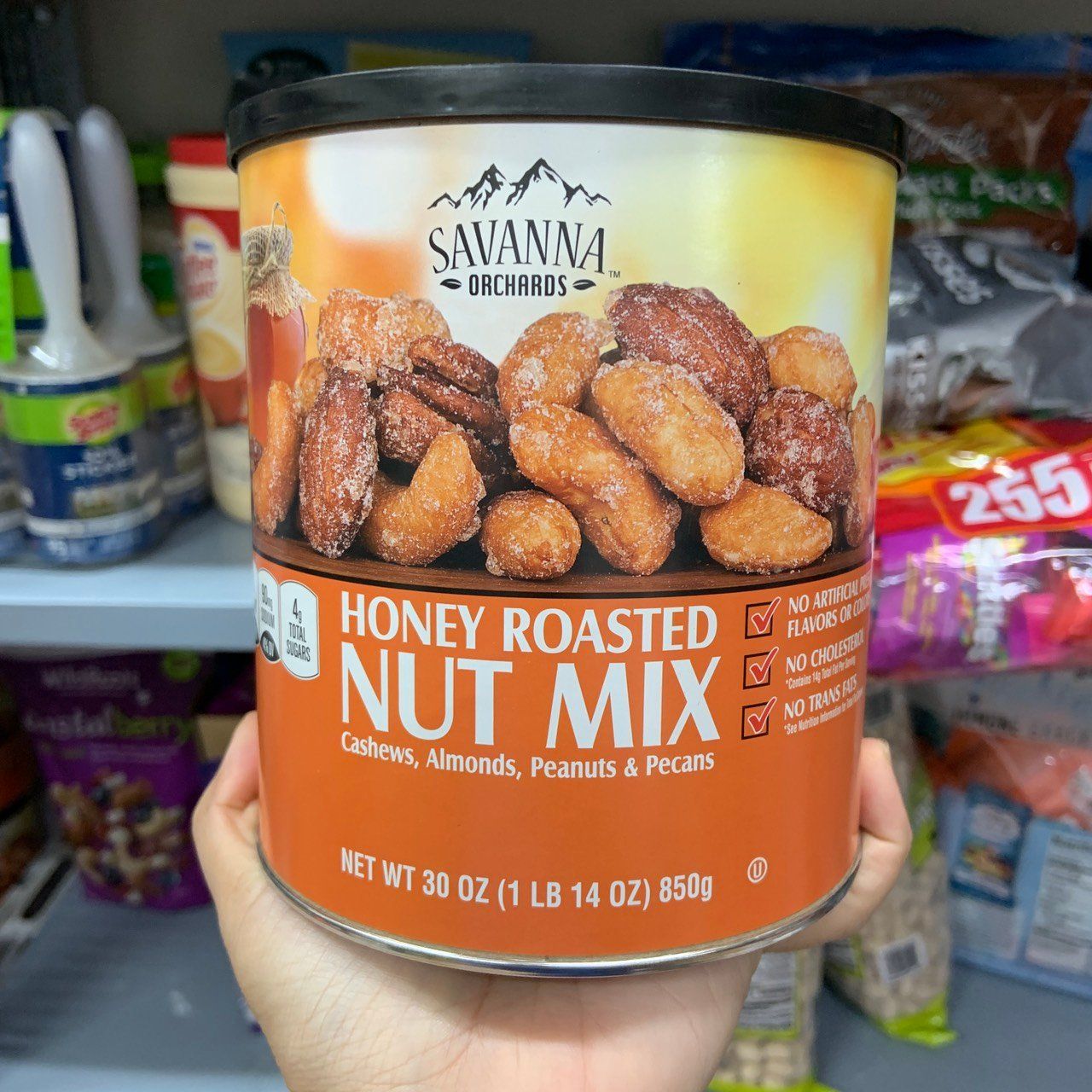Hạt dinh dưỡng tổng hợp tẩm mật ong Savanna Gourmet Honey Roasted Nut
