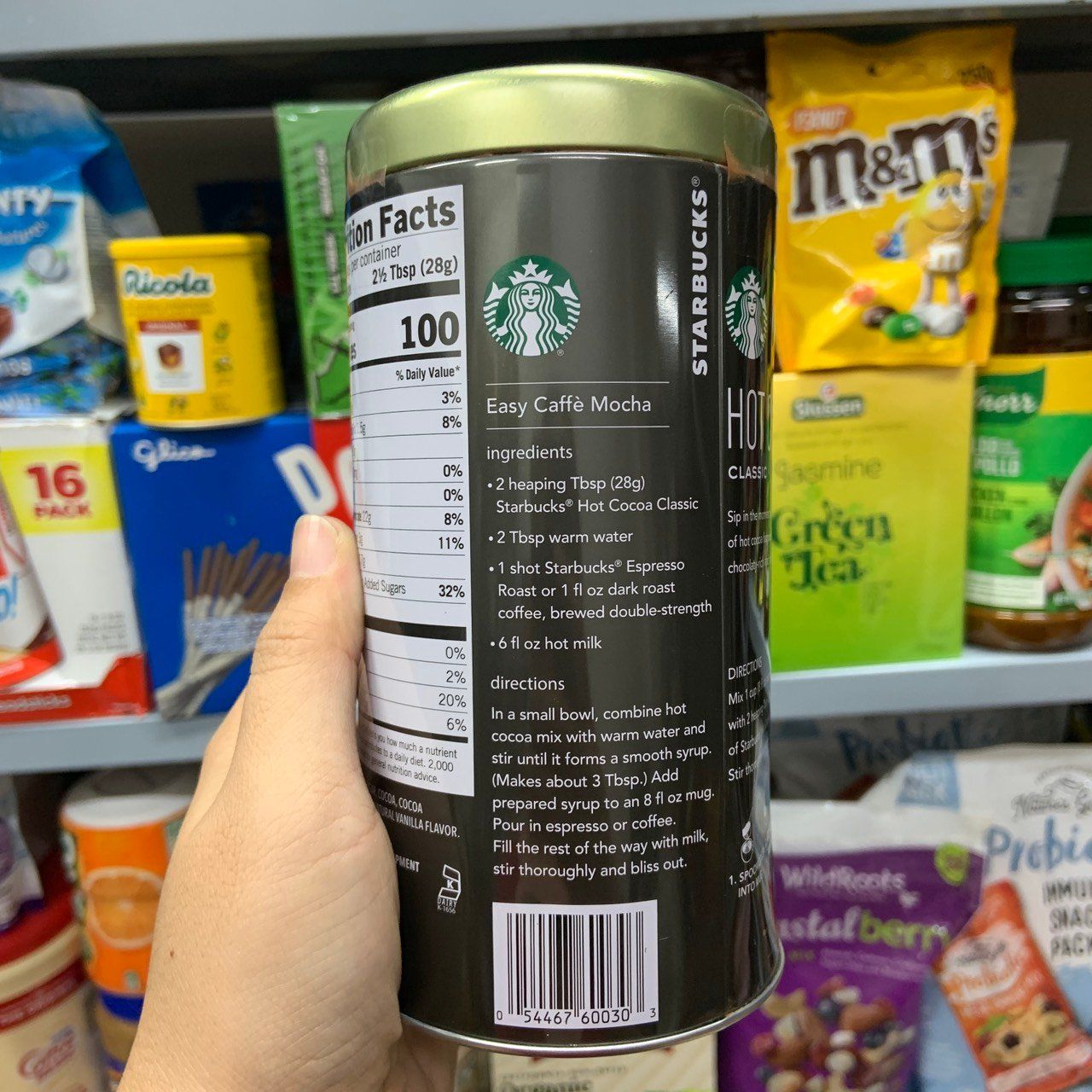 Bột ca cao Starbucks Hot Cocoa Classic