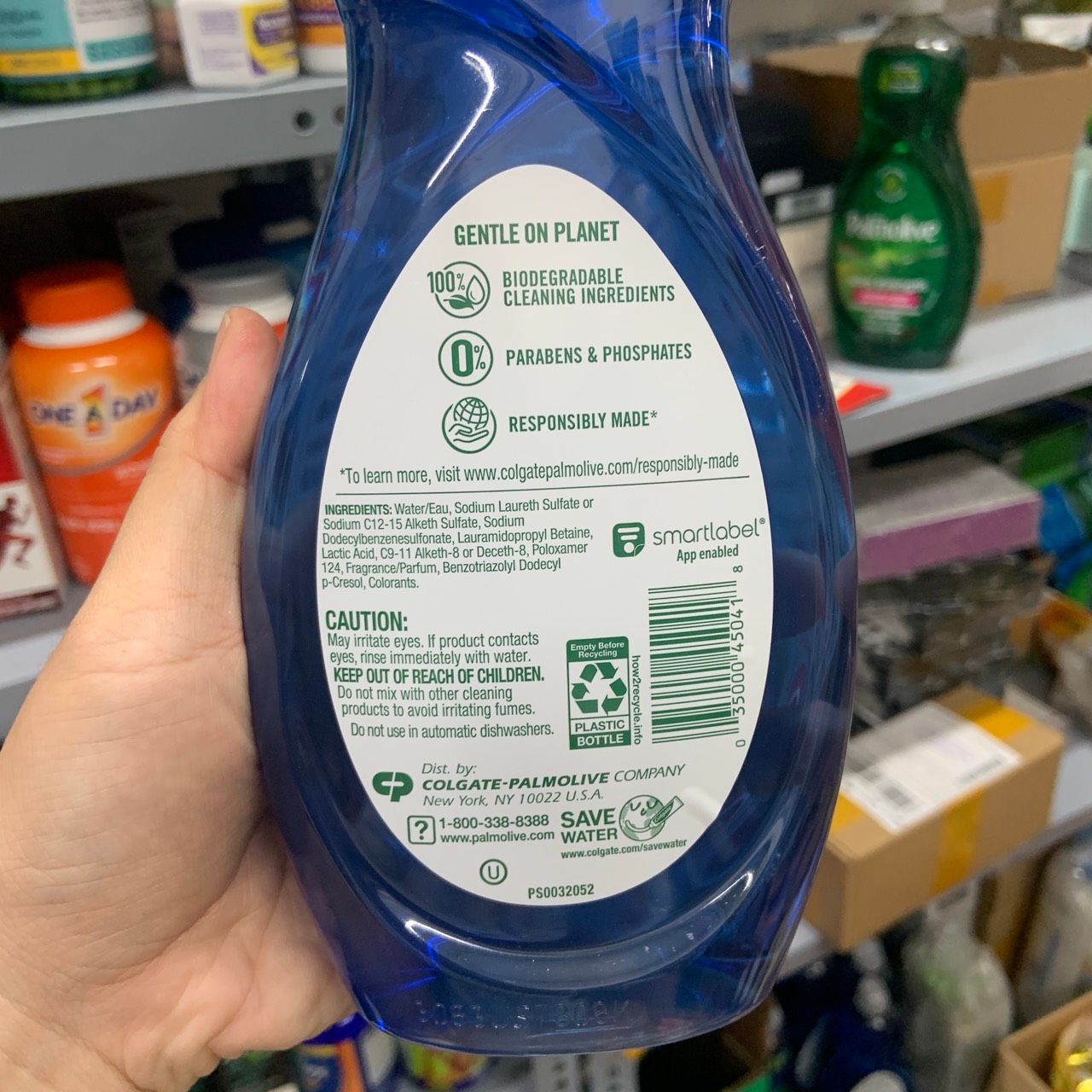 Nước rửa chén Palmolive Ultra Strength của Mỹ