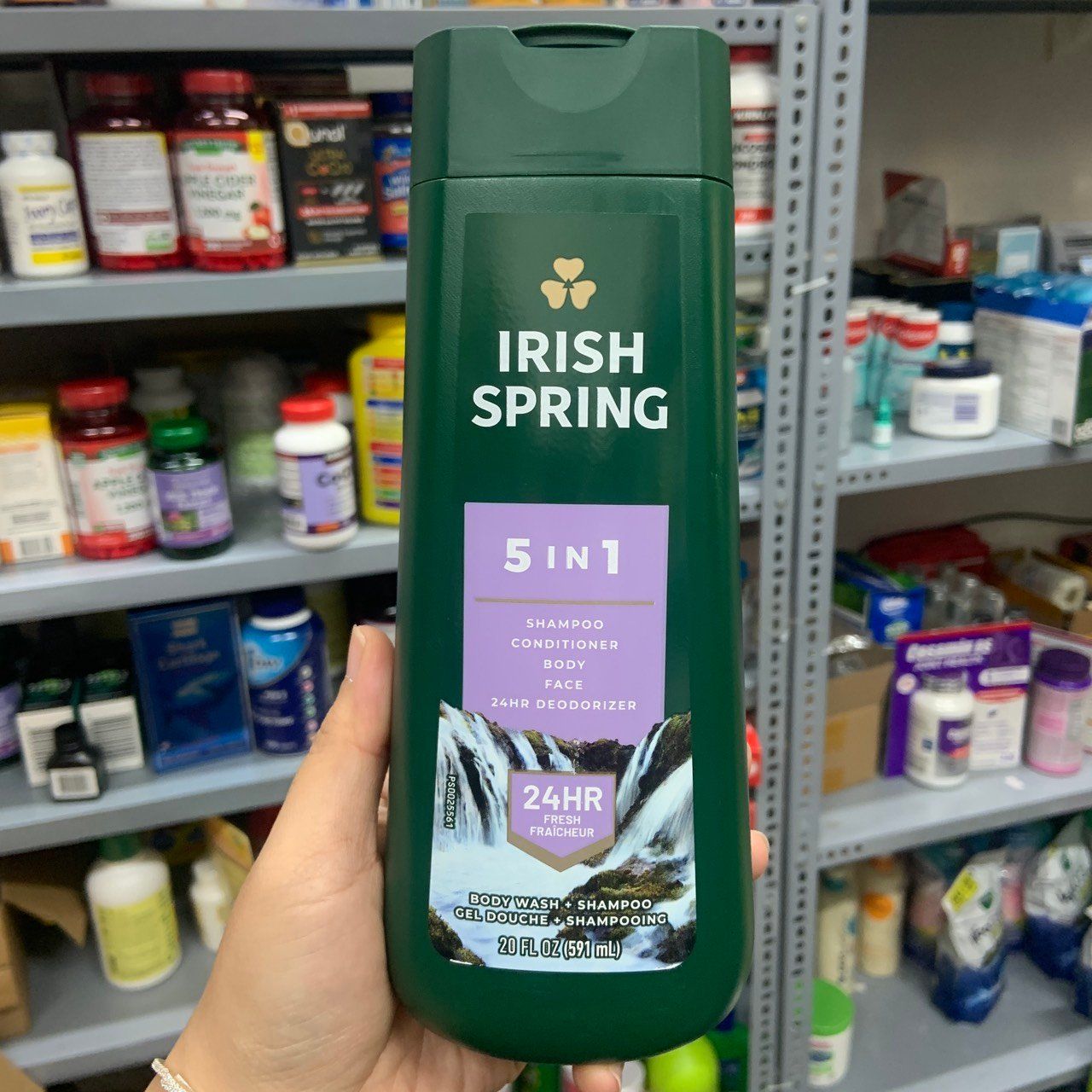 Sữa tắm gội toàn thân dành cho nam Irish Spring