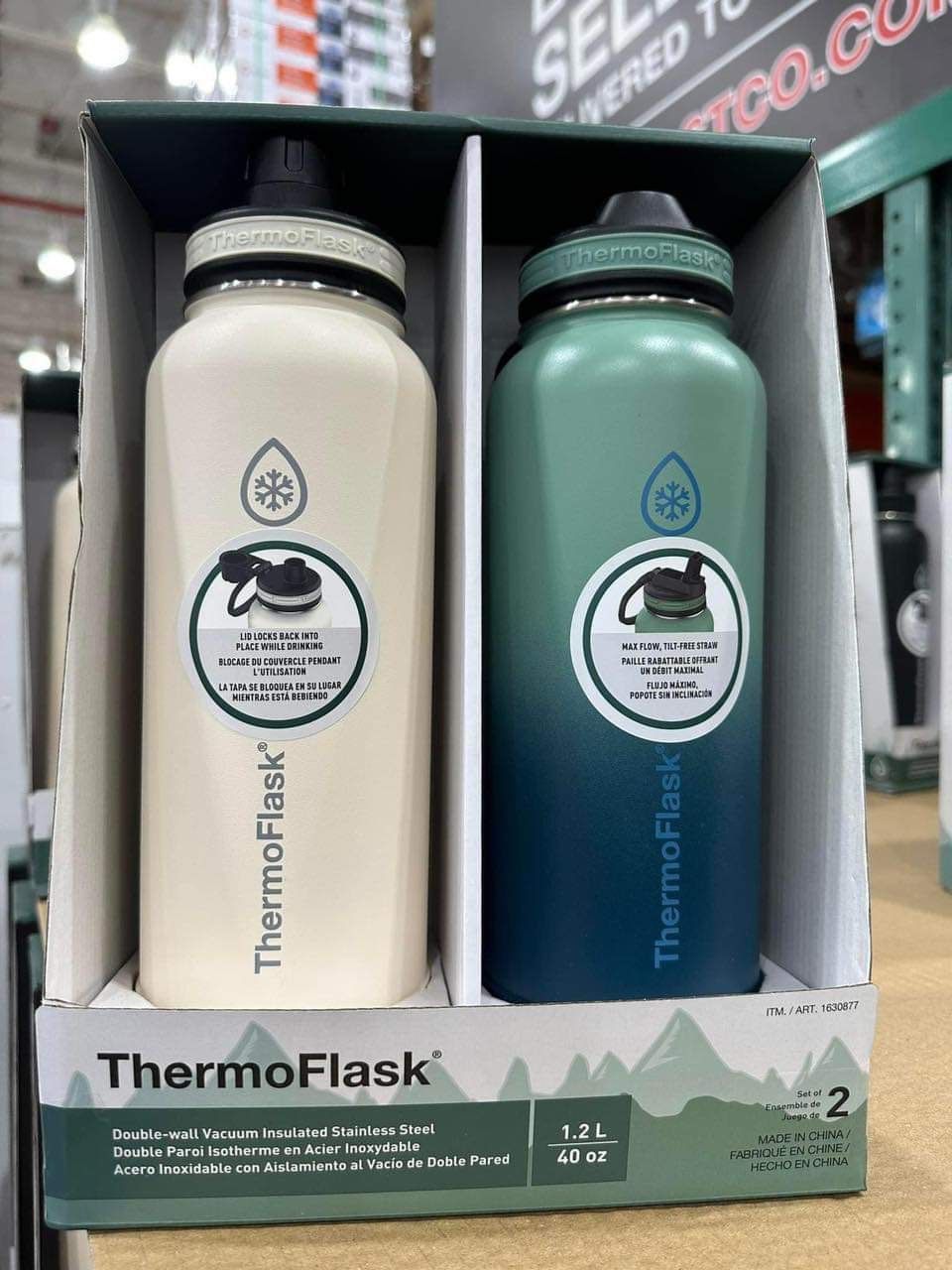 Bình giữ nhiệt Thermoflask loang dung tích - 1200ml