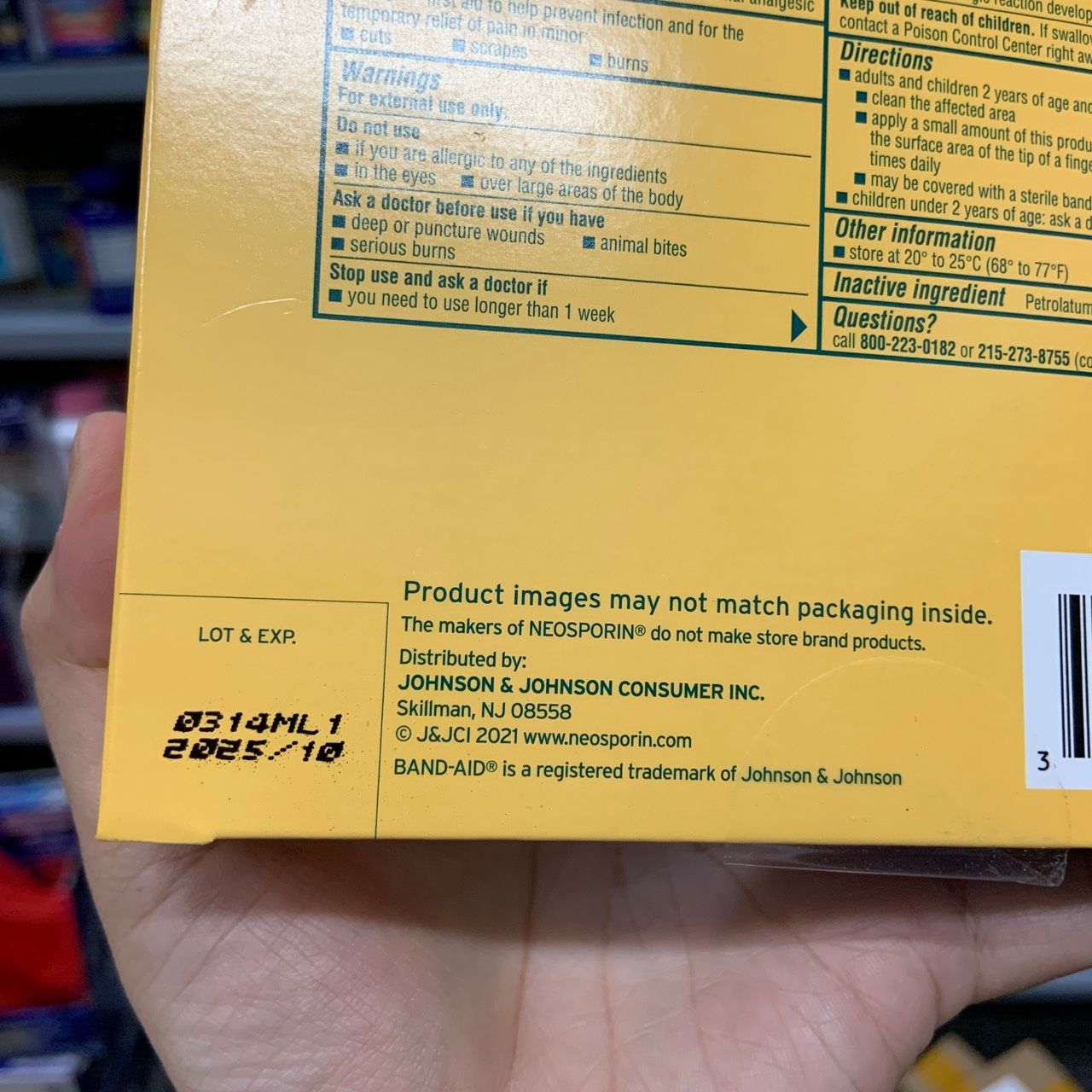 Set 3 tuýp gel kháng sinh trị bỏng Neosporin