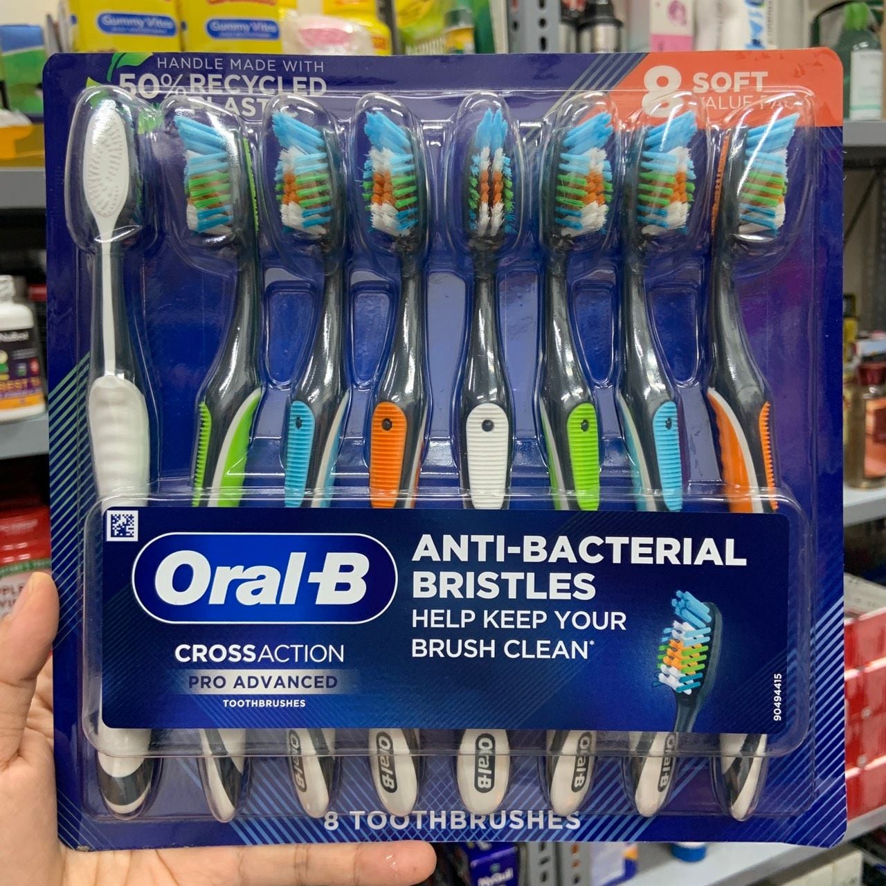 Set 8 cây bàn chải đánh răng Oral-B