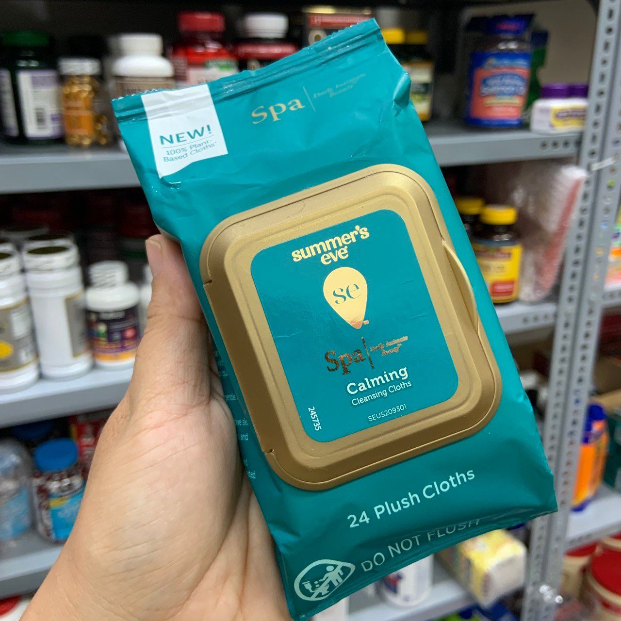 Khăn ướt vệ sinh phụ khoa Summer’s Eve