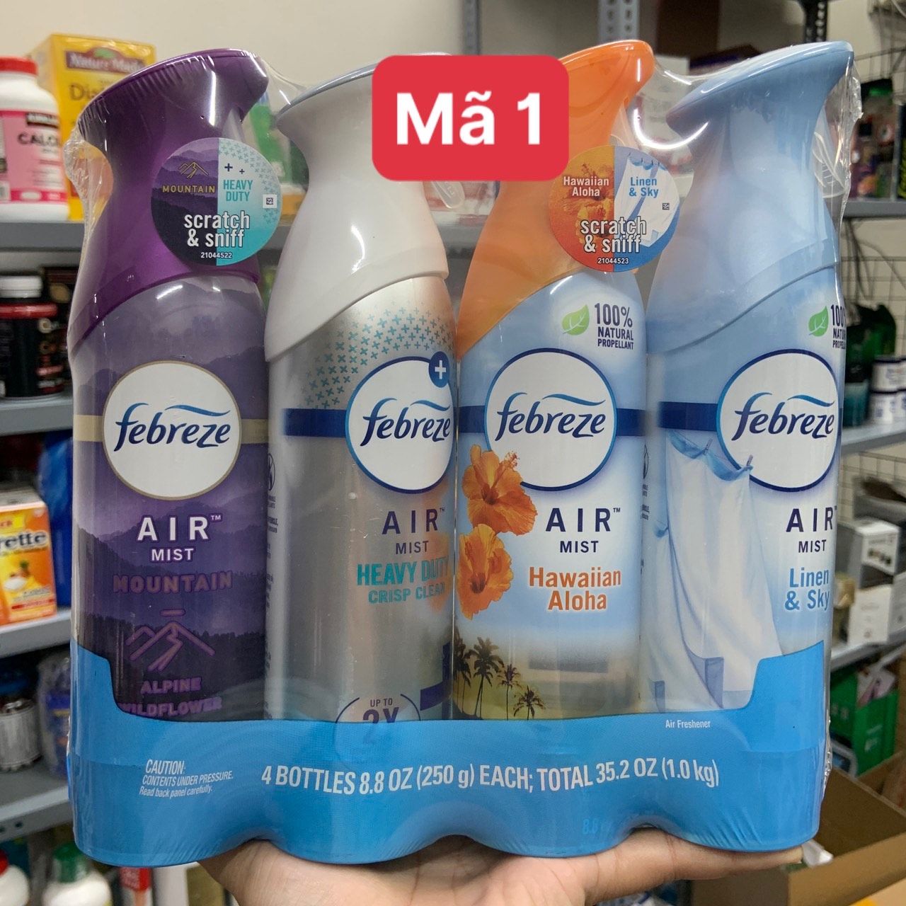 Xịt thơm phòng khử mùi Febreze Air của Mỹ