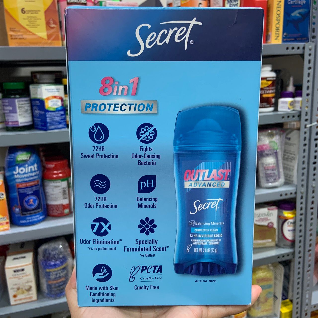 Sáp lăn khử mùi Secret