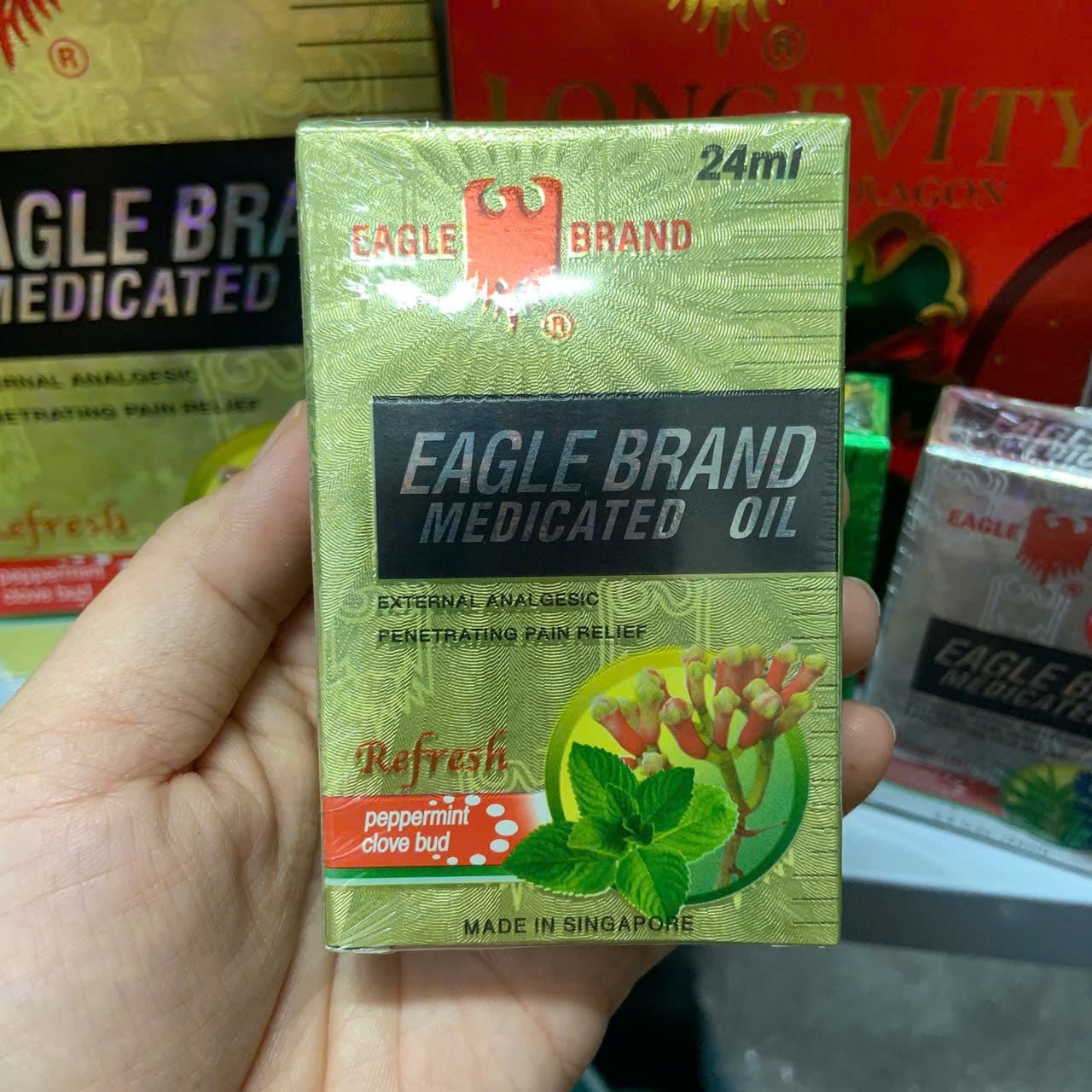 Dầu gió Eagle Brand Hàng Mỹ