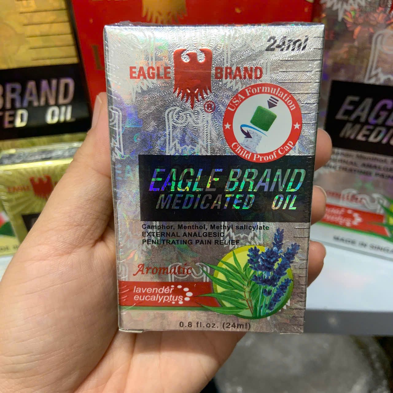 Dầu gió Eagle Brand Hàng Mỹ