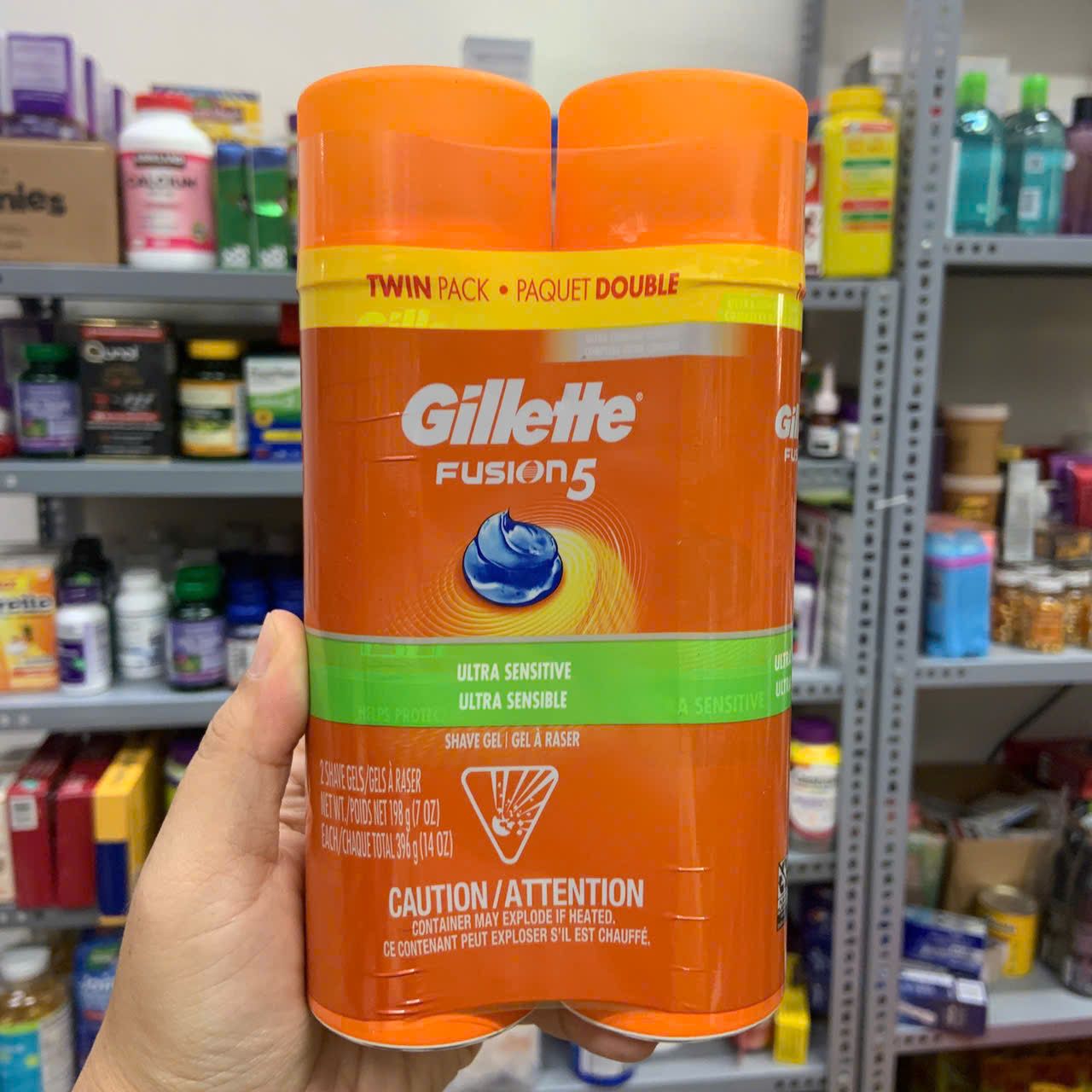 Gel cạo râu Gillette