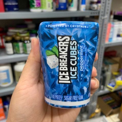  Kẹo cao su không đường suger free Ice Breakers Ice Cubes 