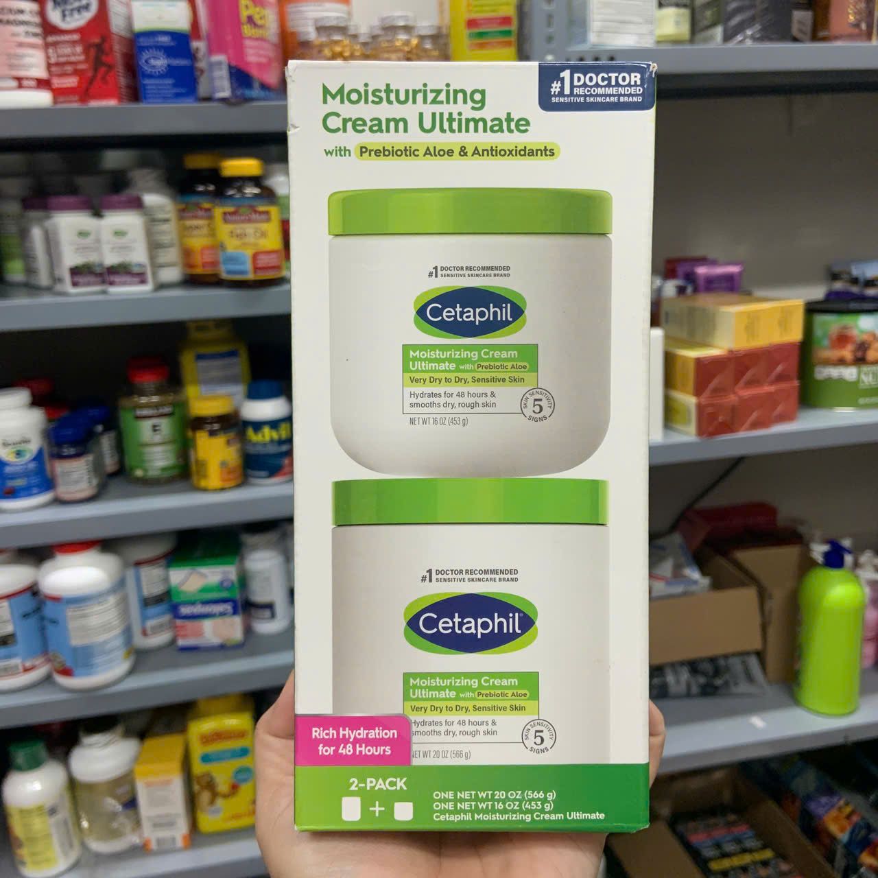 Kem dưỡng ẩm Cetaphil Moisturizing Cream