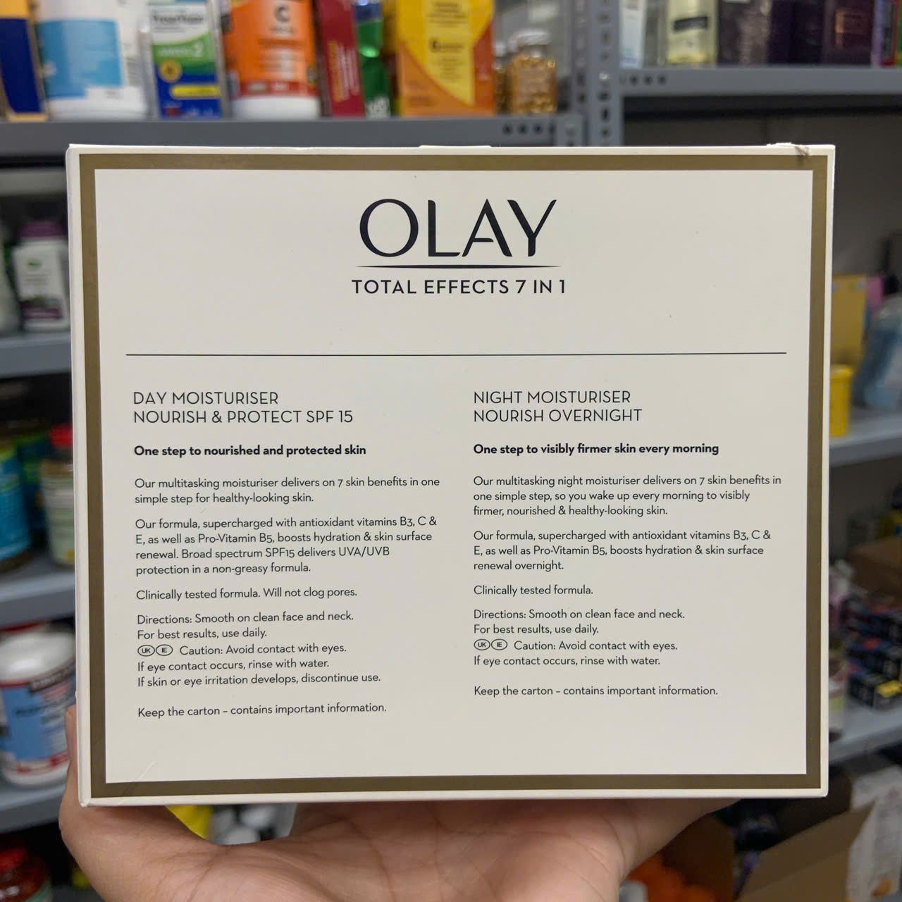Kem dưỡng da chống lão hóa Olay Total Effects 7 in One