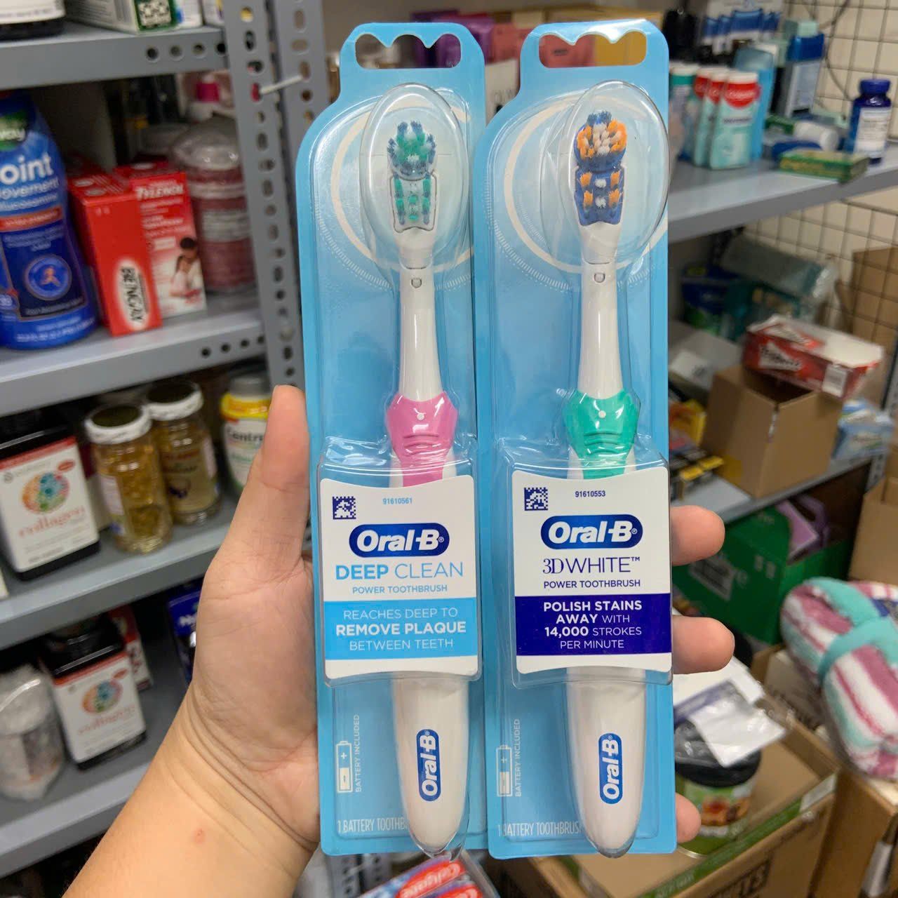 Bàn chải đánh răng chạy pin 0ral-B