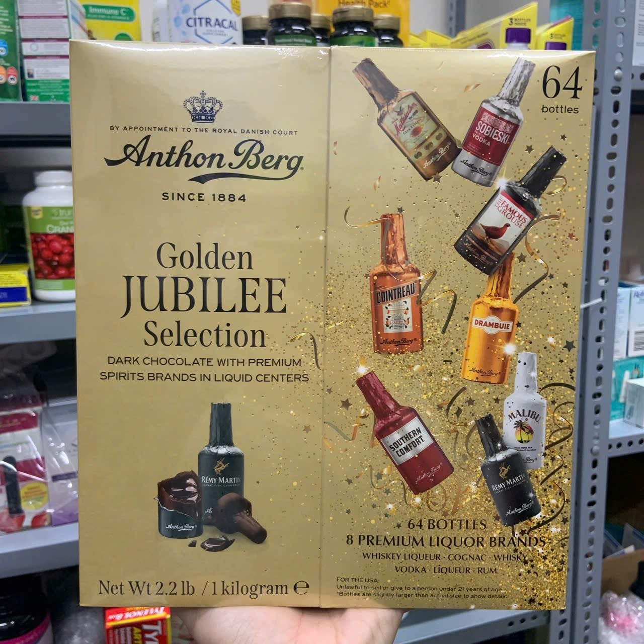 ANTHON BERG CHOCOLATE LIQUEUR – SOCOLA RƯỢU CAO CẤP TỪ ĐAN MẠCH