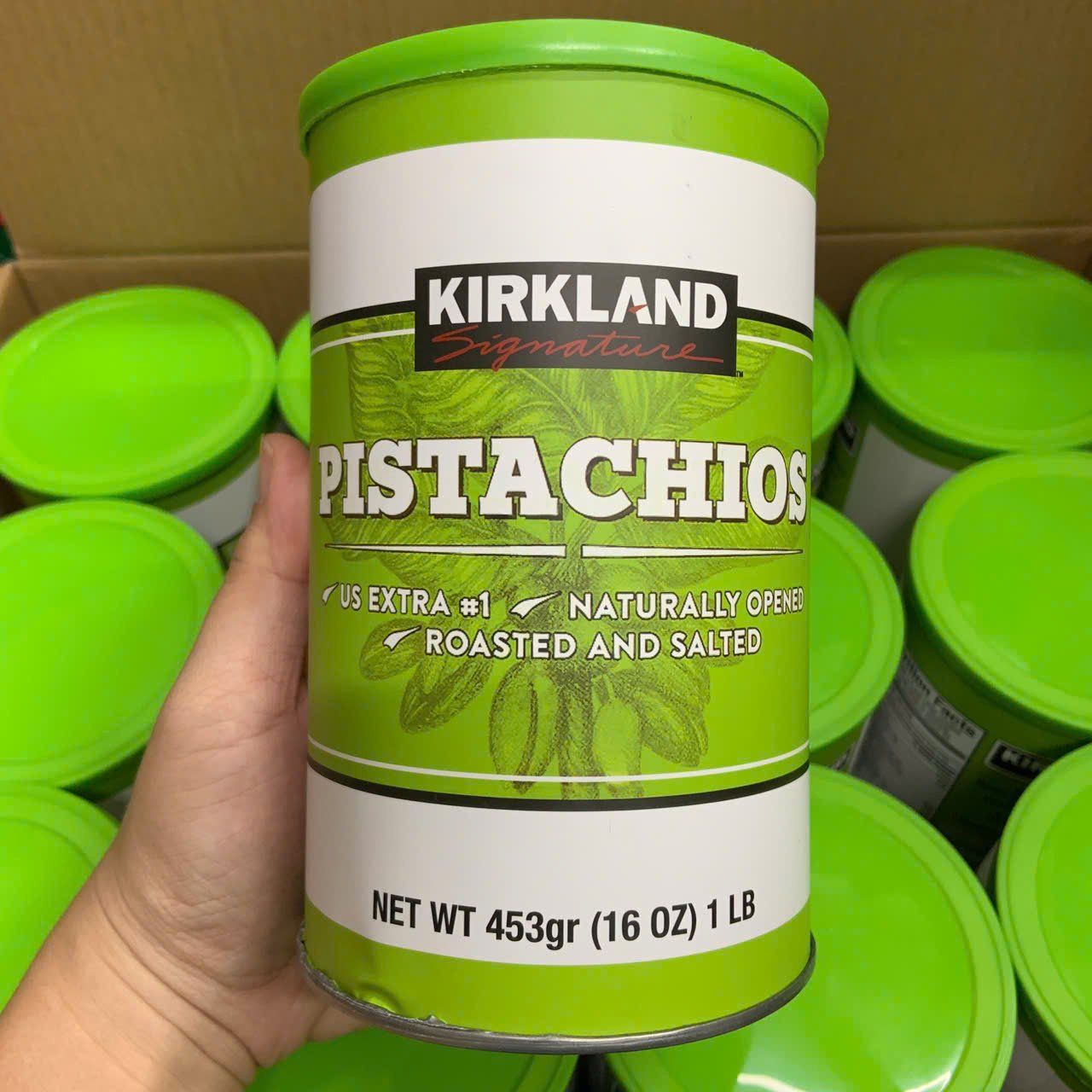 Hạt dẻ cười rang muối Pistachios Kirkland