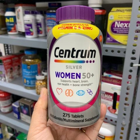  Viên uống vitamin tổng hợp dành cho nam và nữ trên 50 tuổi Centrum Silver 