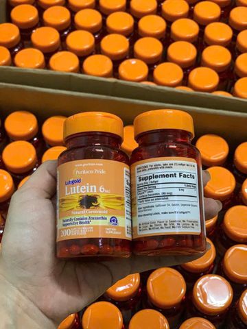  Viên uống bổ mắt, tăng cường thị lực Puritan's Pride Lutigold Lutein 