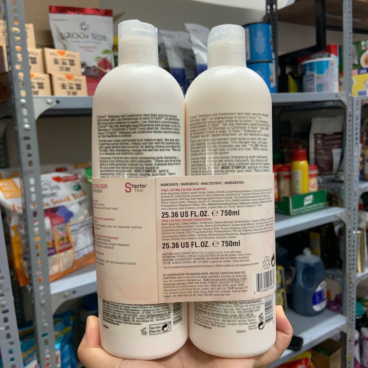 Bộ dầu gội và dầu xả Tigi