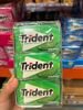 Kẹo cao su singum không đường Trident nội địa Mỹ