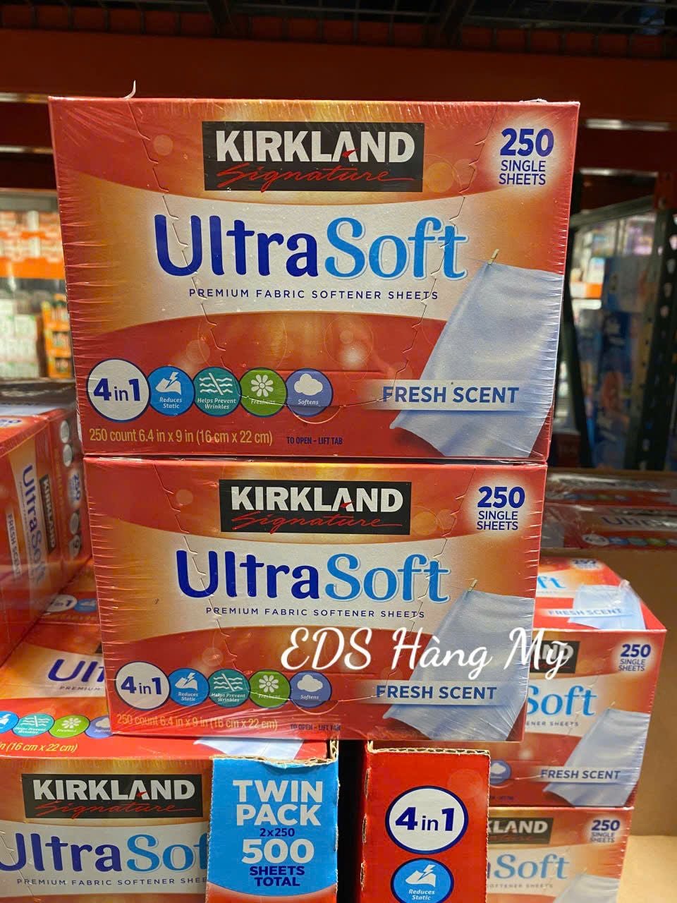 Giấy thơm Kirkland Fabric Softener