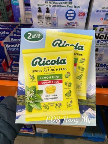  Kẹo ngậm trị ho thảo dược Ricola 