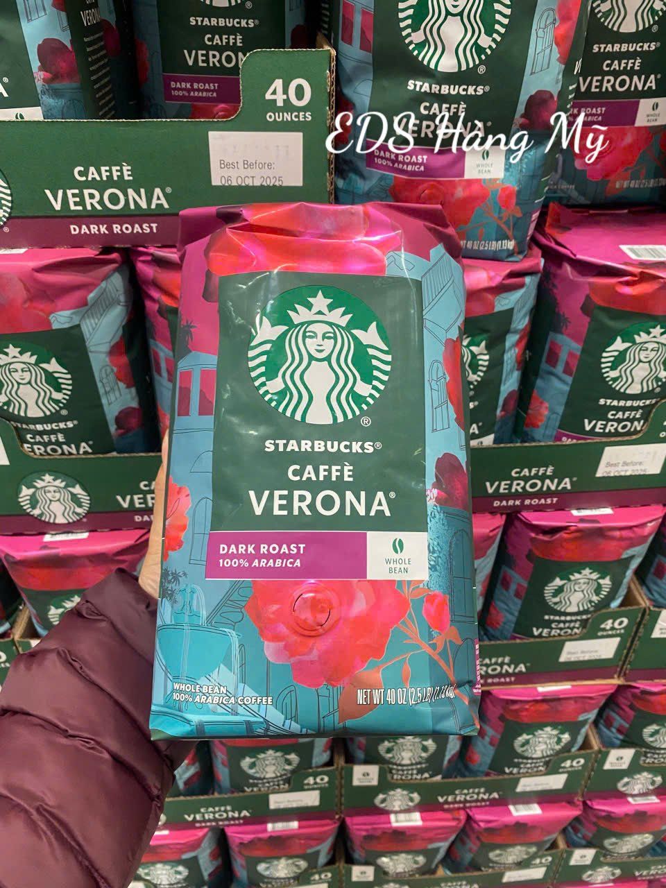 Cà phê hạt nguyên chất StarBucks Mỹ