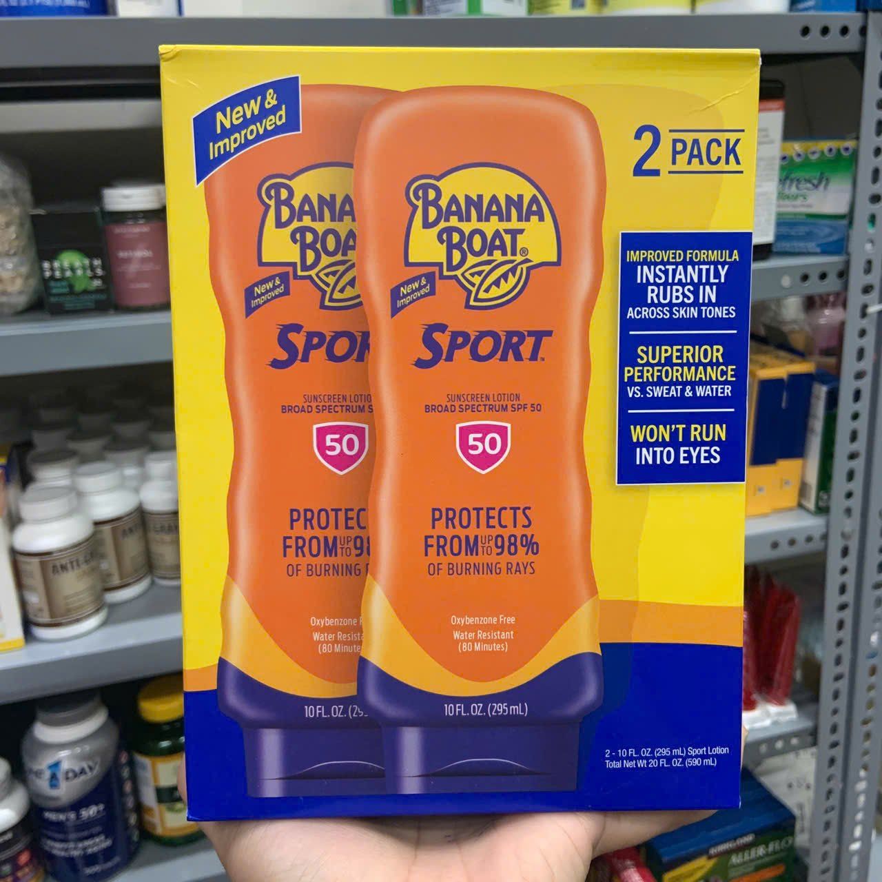 Kem chống nắng Banana Boat Sport Ultra 50+