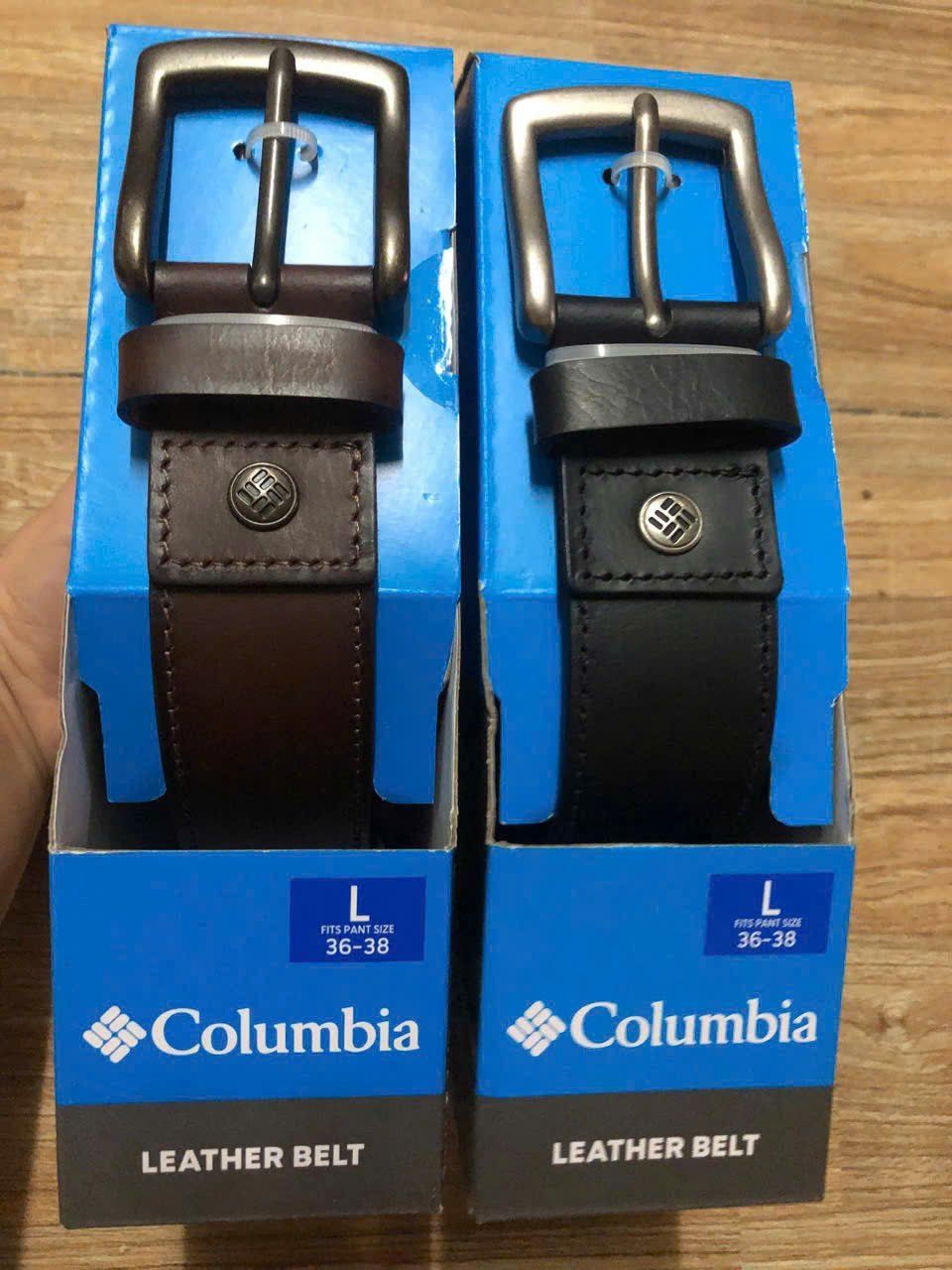 Dây nịt, thắt lưng da nam Columbia Men's Leather Belt