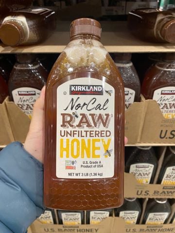  Mật ong Kirkland Norcal Raw Unfiltered Honey 