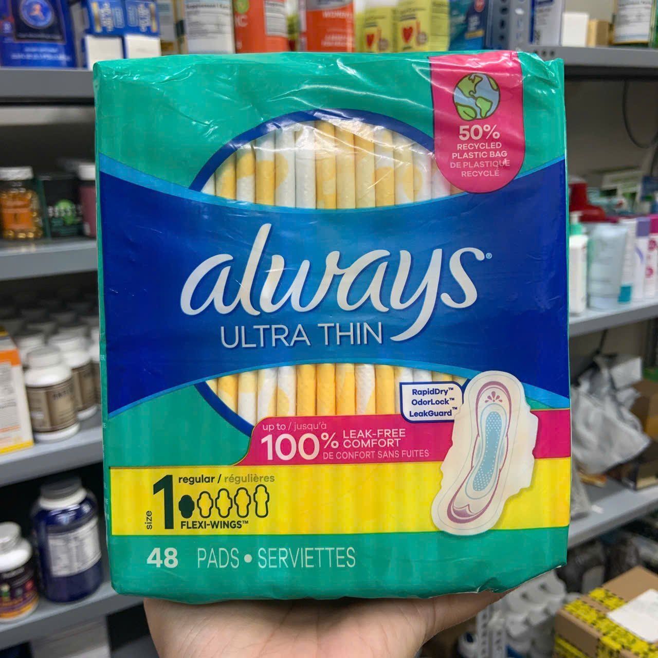 Băng vệ sinh Always của Mỹ