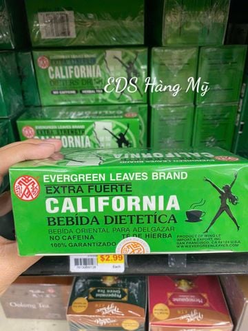  Trà thảo dược giảm cân Evergreen Leaves Brand California Dieters' Drink 