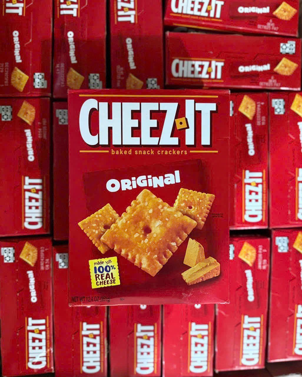 Bánh quy cracker vị phô mai  Cheez-It Baked Snack Crackers