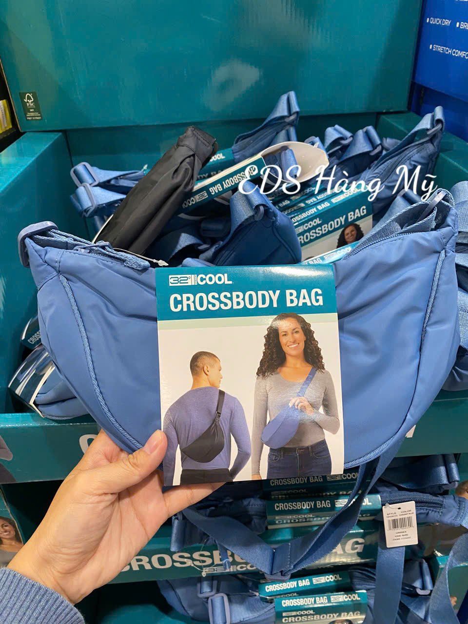 Túi bao tử, túi đeo chéo unisex 32 Cool Crossbody Bag