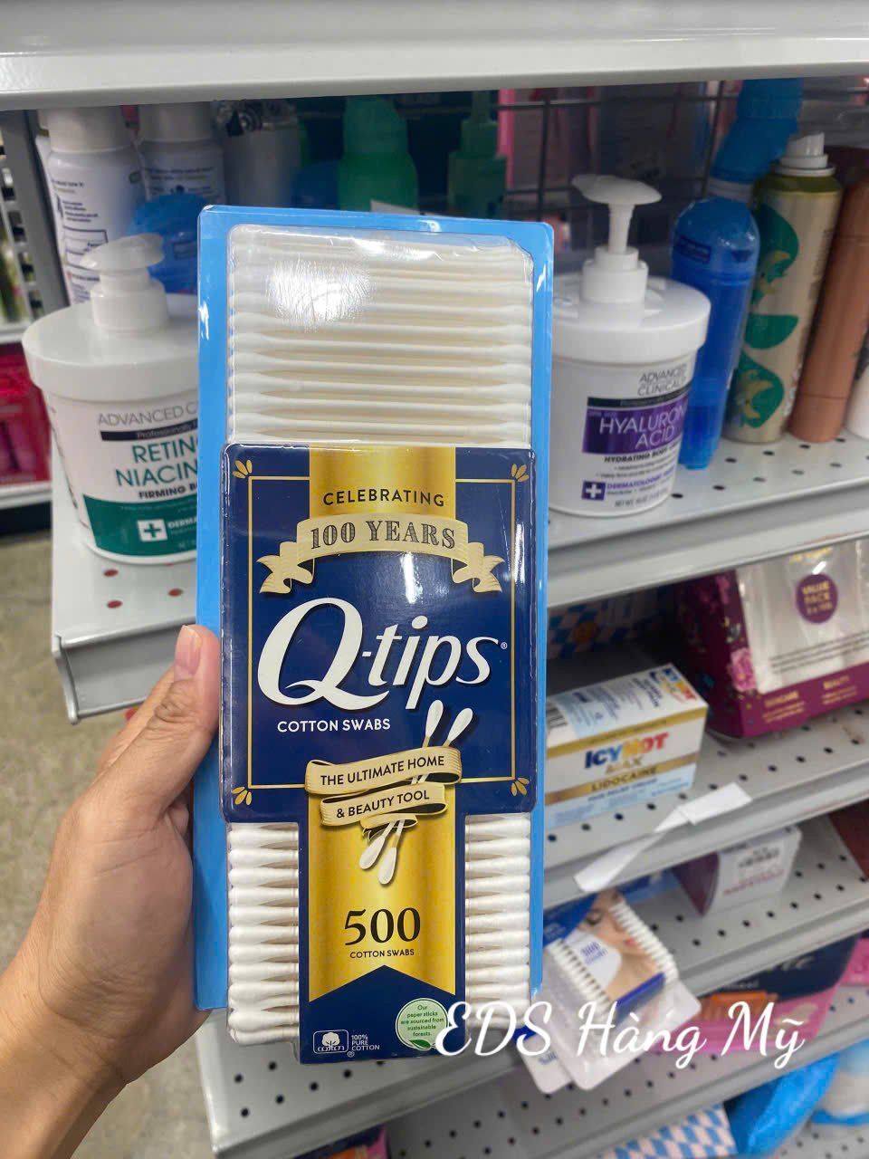 Tăm bông ngoáy tai, trang điểm Q-tips