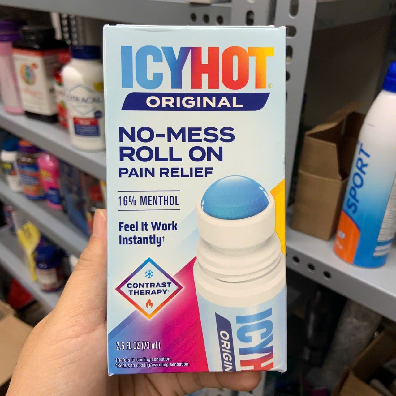 Dầu nóng dạng lăn Icy Hot Original
