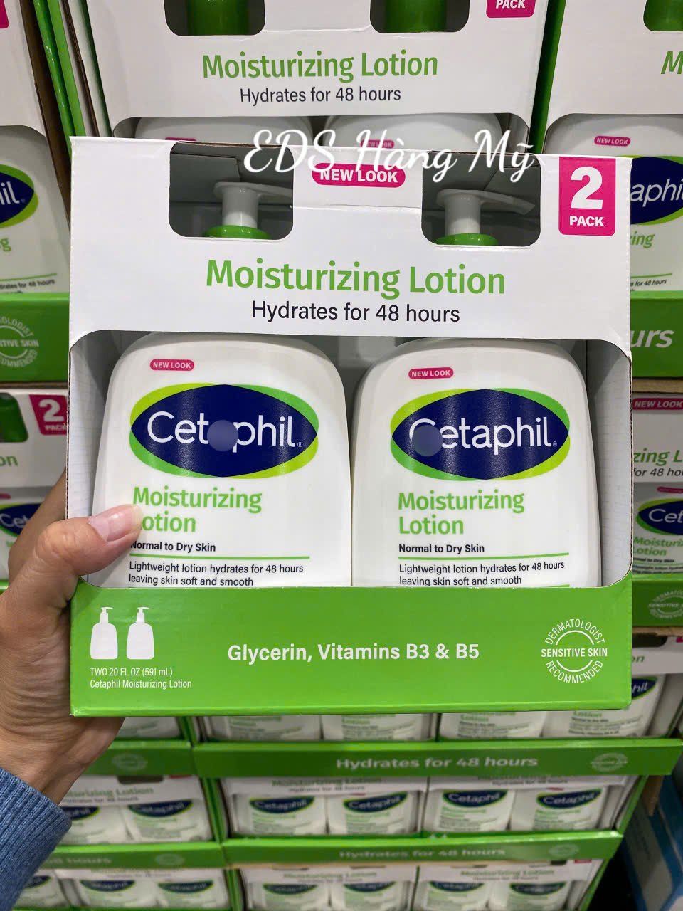 Dưỡng thể dành cho da khô và da nhạy cảm Cetaphil Moisturizing Lotion