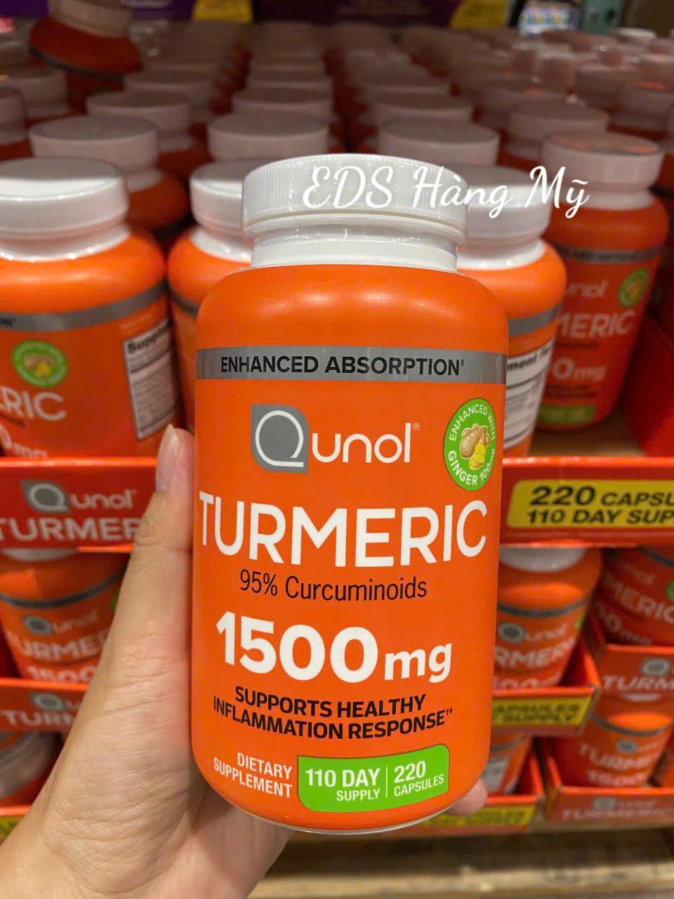 Viên uống tinh chất nghệ Qunol Turmeric 1500mg