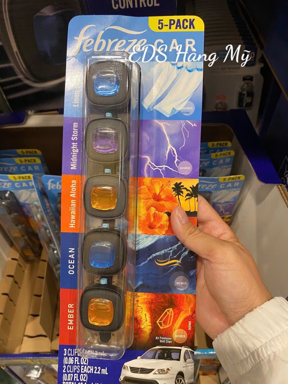 Nước hoa thơm phòng/xe hơi Febreze Car
