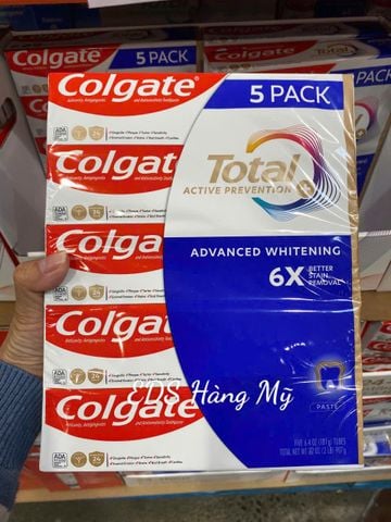  Kem đánh răng Colgate ToTal Advanced Whitening của Mỹ 