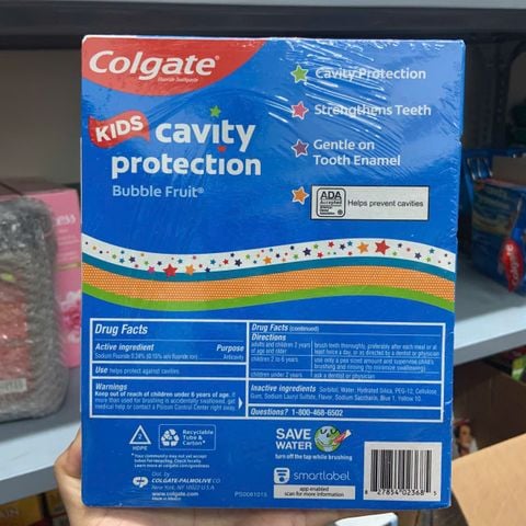  Kem đánh răng dành cho trẻ em Colgate Kids Cavity Protection 