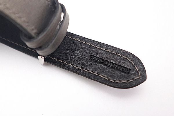 Dây đồng hồ da Bund Strap CHAMPION - Grey 3