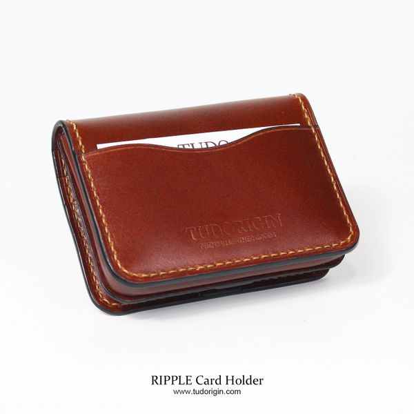 Ví Card Holder RIPPLE - REDDISH BROWN 1